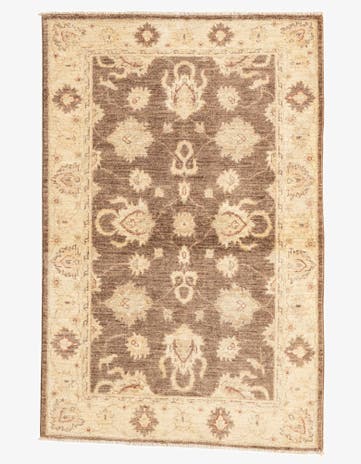3' 3 x 4' 10 Hand Knotted Peshawar Ziegler Rug