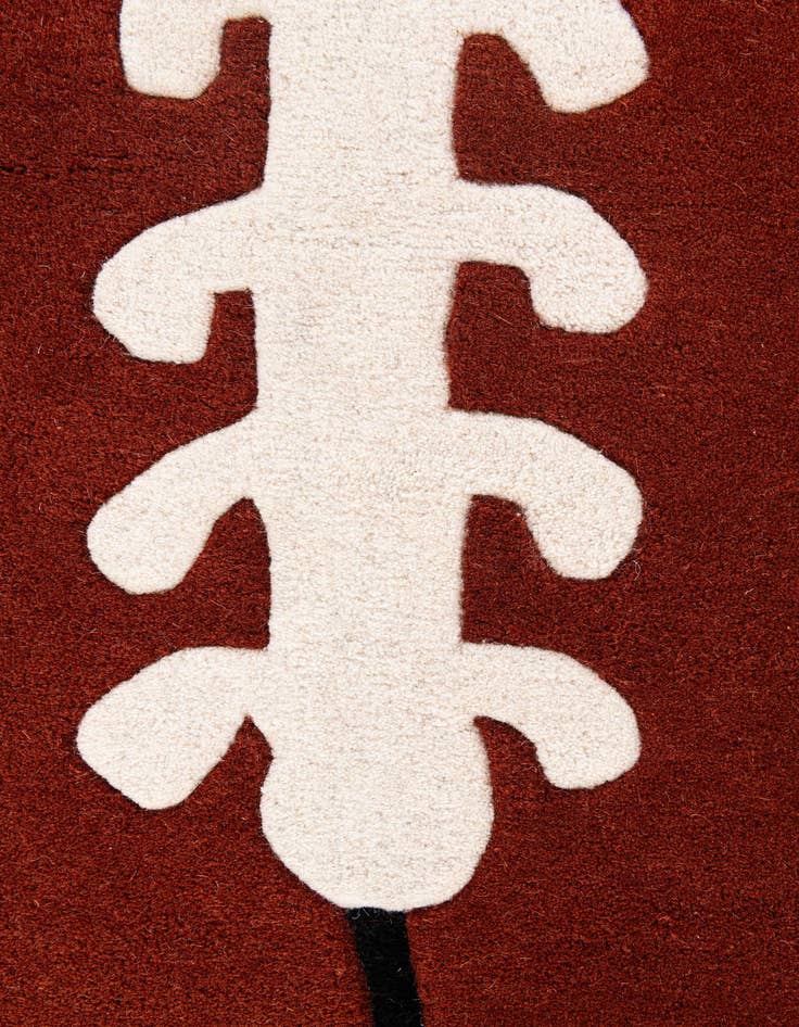 Detail image of 5' 3 x 9' Playtime Kids Wool Rug