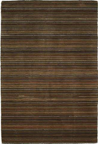 6' 8 x 9' 8 Reproduction Gabbeh Wool Rug