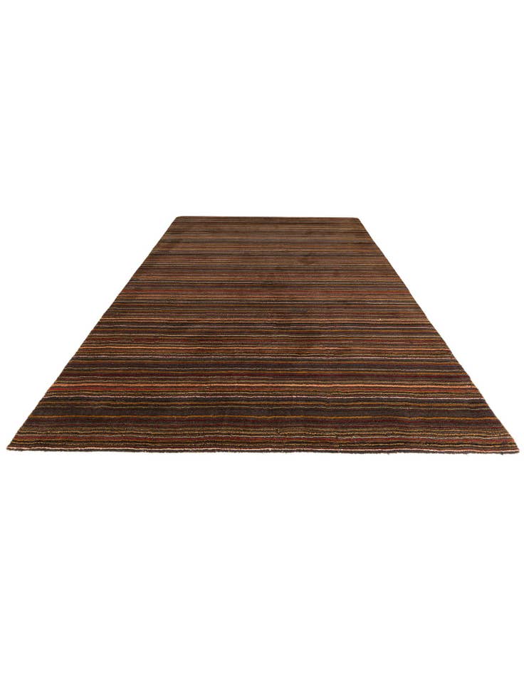 Detail image of 6' 8 x 9' 8 Reproduction Gabbeh Wool Rug