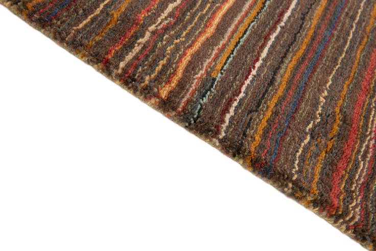 Detail image of 6' 8 x 9' 8 Reproduction Gabbeh Wool Rug