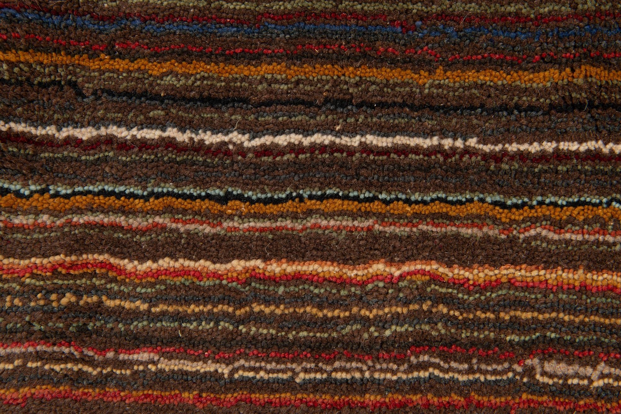 205cm x 295cm Reproduction Gabbeh Alfombra Lana