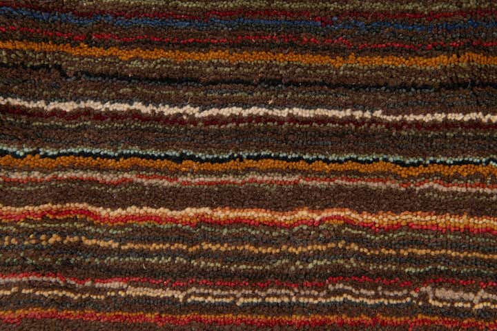 205cm x 295cm Reproduction Gabbeh Wool Rug