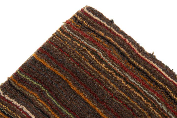 6' 8 x 9' 8 Reproduction Gabbeh Wool Rug