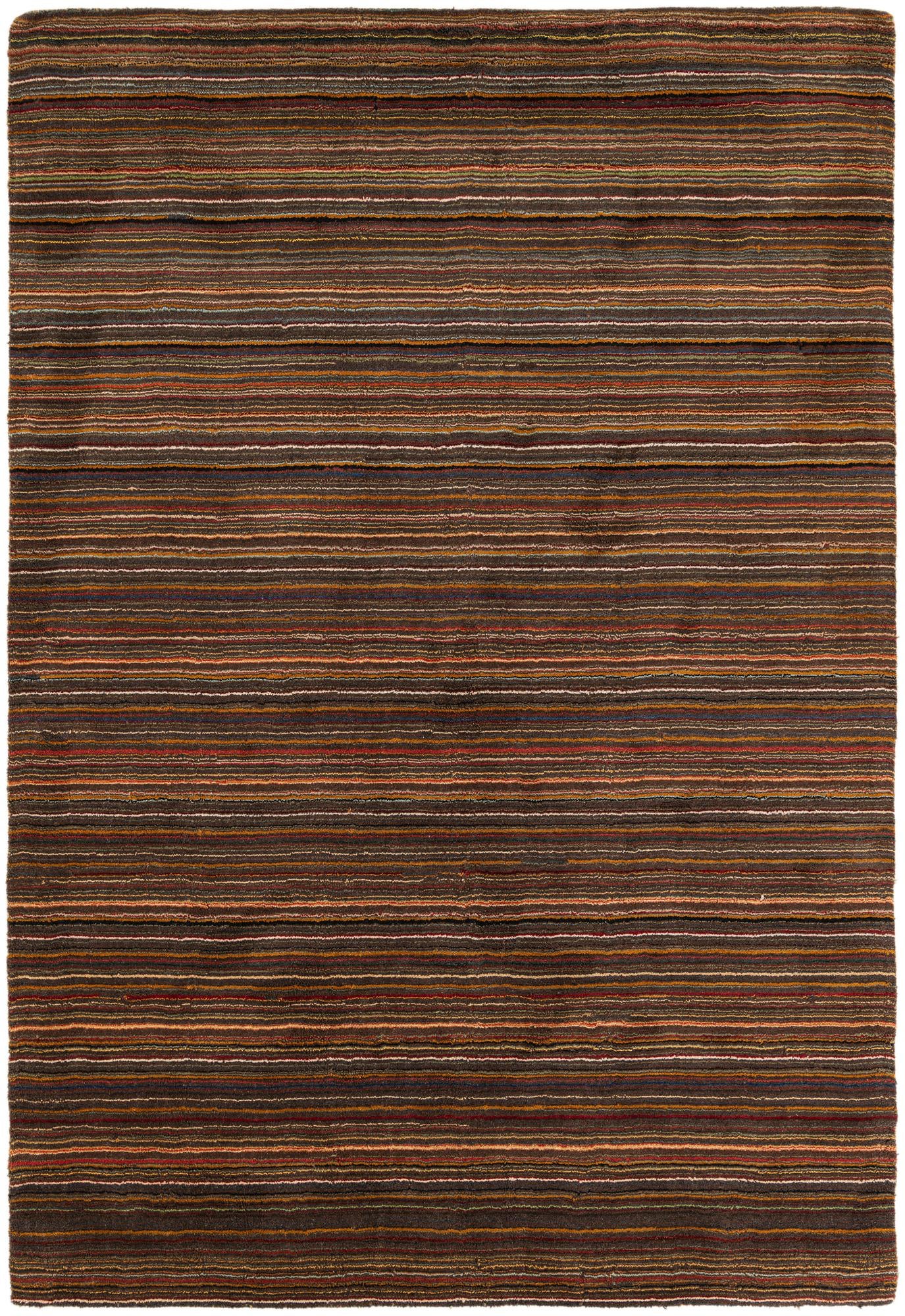 6' 8 x 9' 8 Reproduction Gabbeh Wool Rug