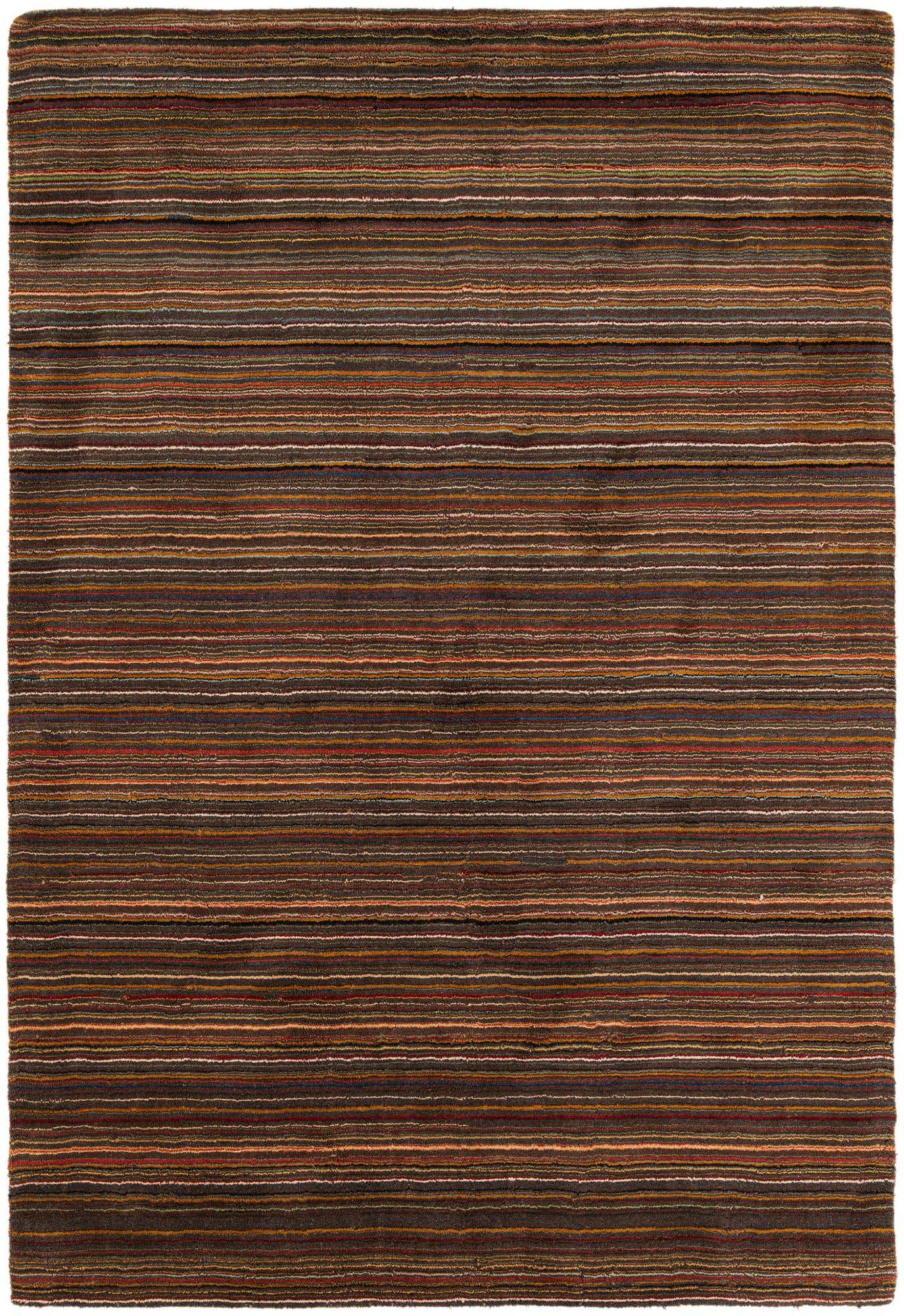 6' 8 x 9' 8 Reproduction Gabbeh Wool Rug