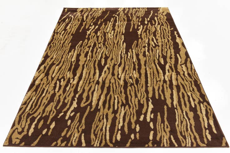 Detail image of 5' 3 x 7' 6 Reproduction Gabbeh Rug