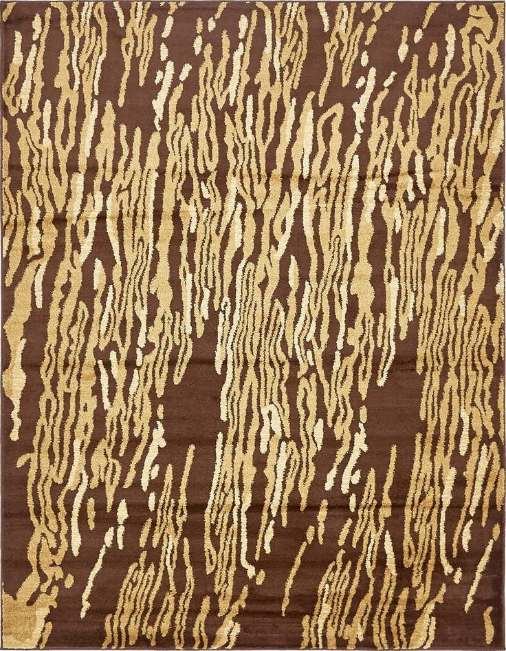 Detail image of 5' 3 x 7' 6 Reproduction Gabbeh Rug