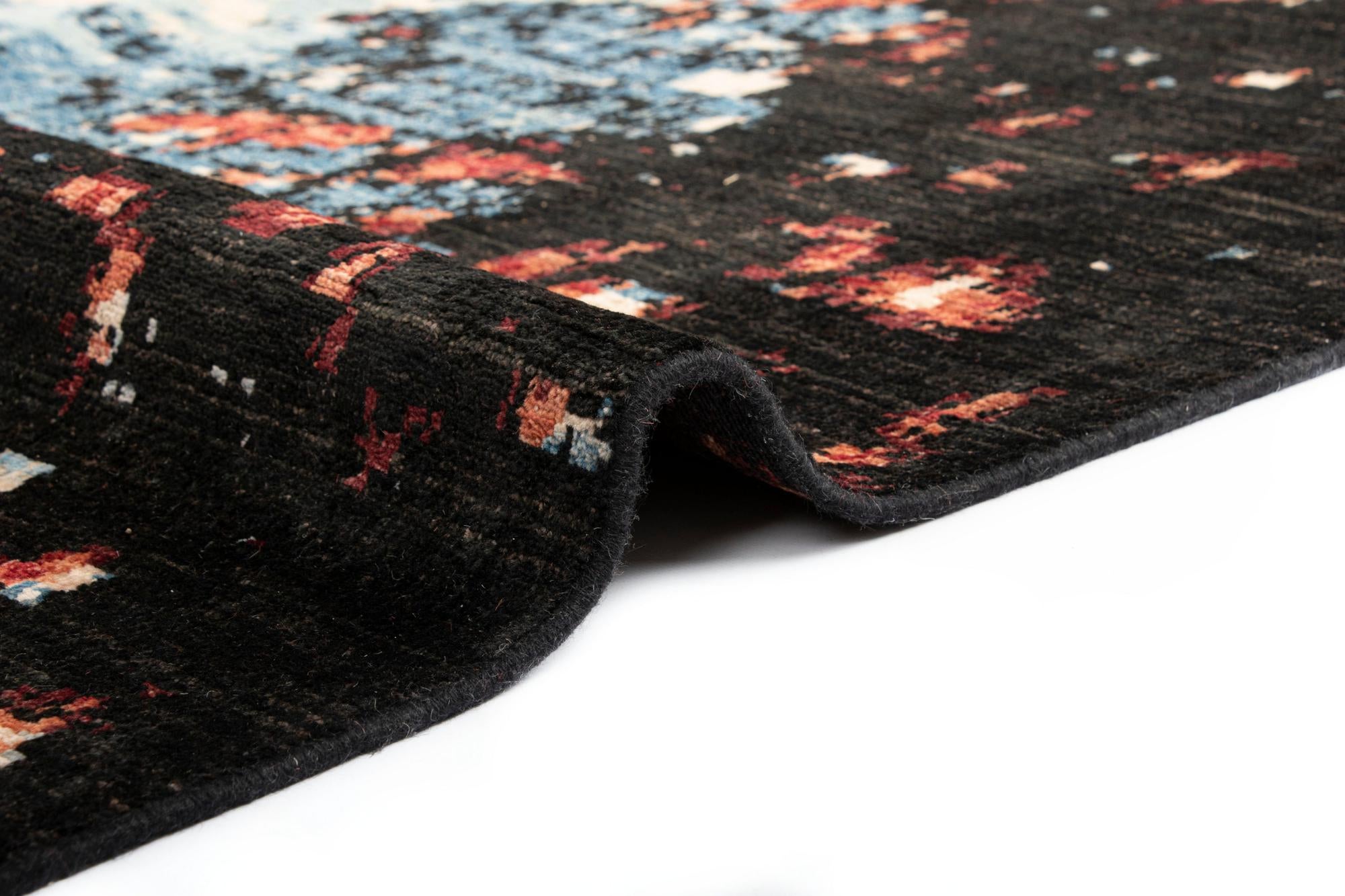 9' 8 x 12' 11 Rubin Wool Rug