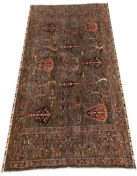 Detail image of 5' 10 x 7' 11 Samarkand Wool Rug