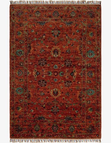 4' 2 x 6' Samarkand Wool Rug