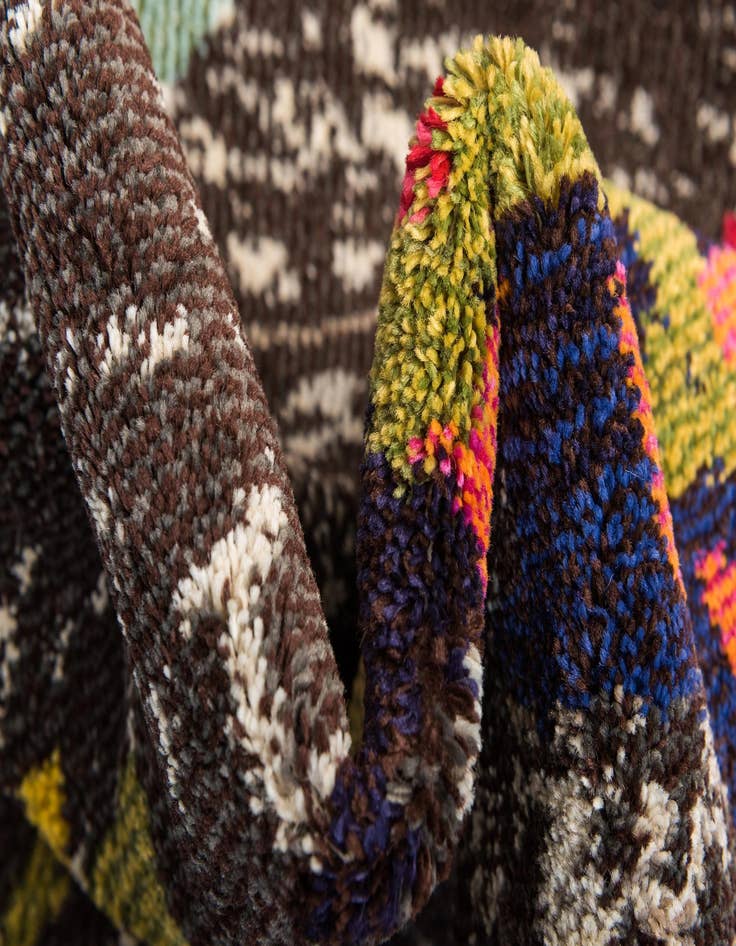 Detail image of 10' 6 x 16' 5  Washable Santa Fe Rug