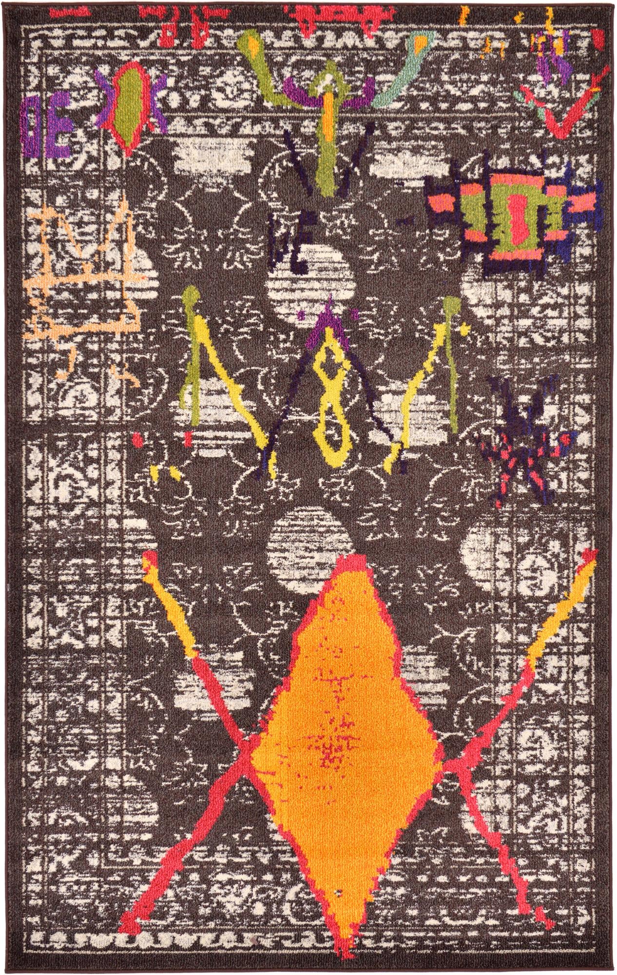 5' x 8' Washable Santa Fe Rug