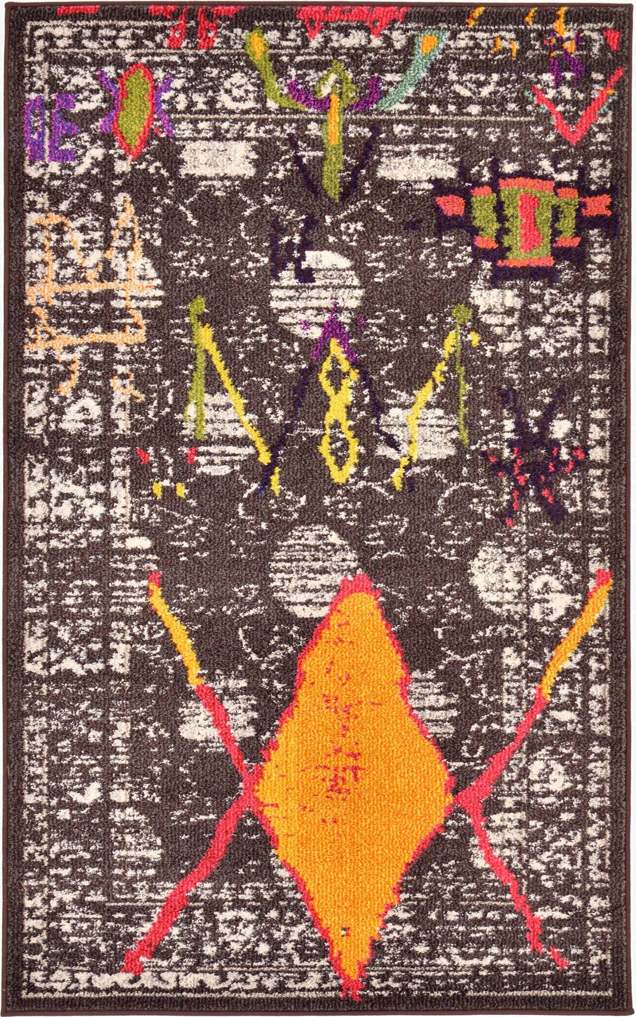 3' 3 x 5' 3  Washable Santa Fe Rug