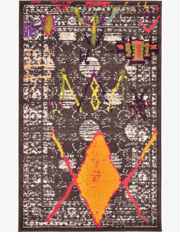 3' 3 x 5' 3 Washable Santa Fe Rug