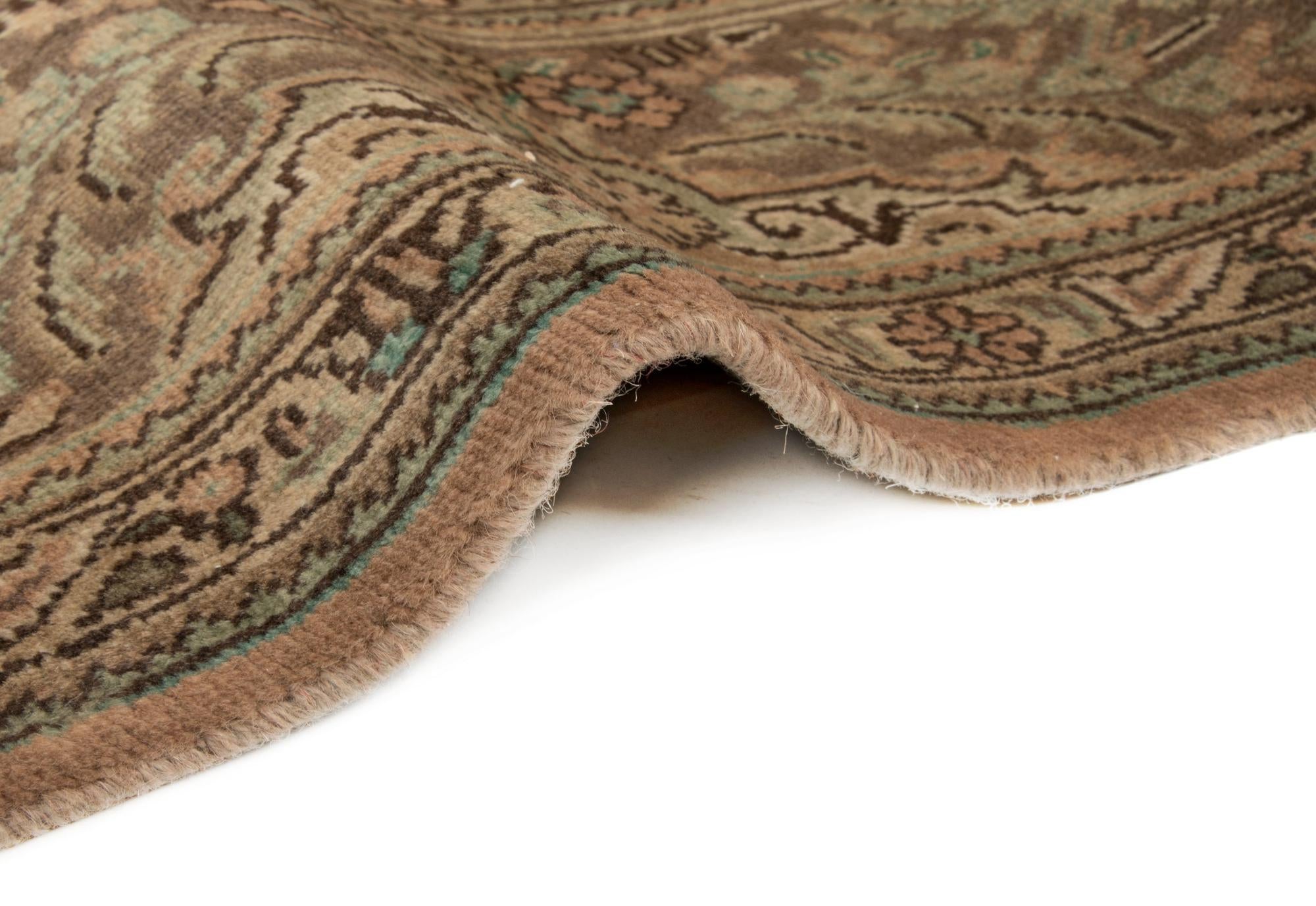 8' 2 x 11' 2 Hand Knotted Sarough Persian Wool Rug