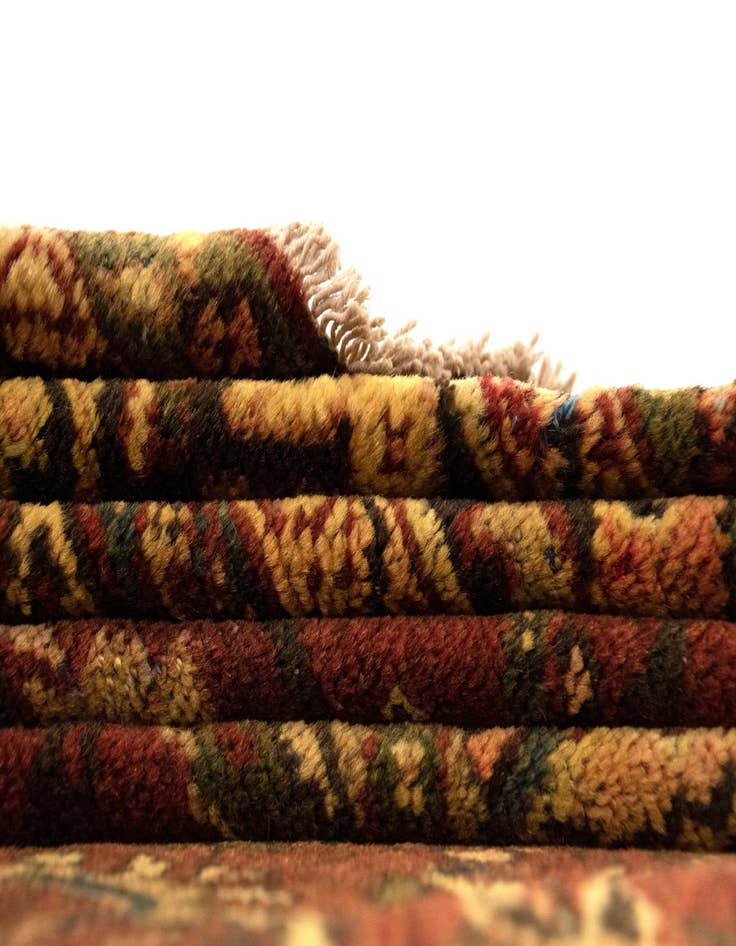 Detail image of 8' 9 x 12' 1 Hand Knotted Sarough Persian Wool Rug