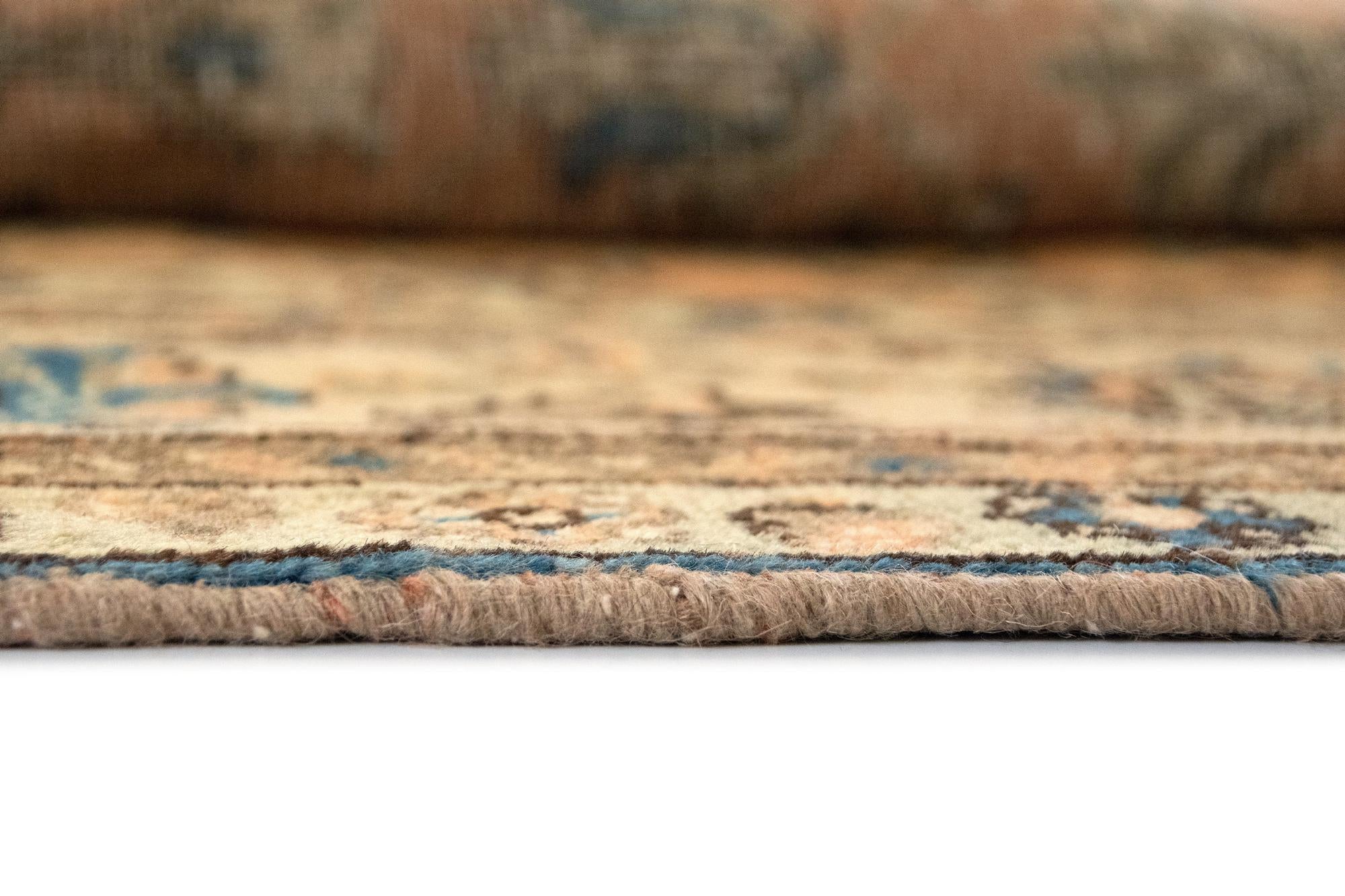 7' 7 x 11' 5 Hand Knotted Sarough Persian Wool Rug