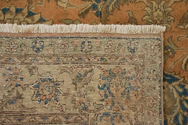 7' 7 x 11' 5 Hand Knotted Sarough Persian Wool Rug