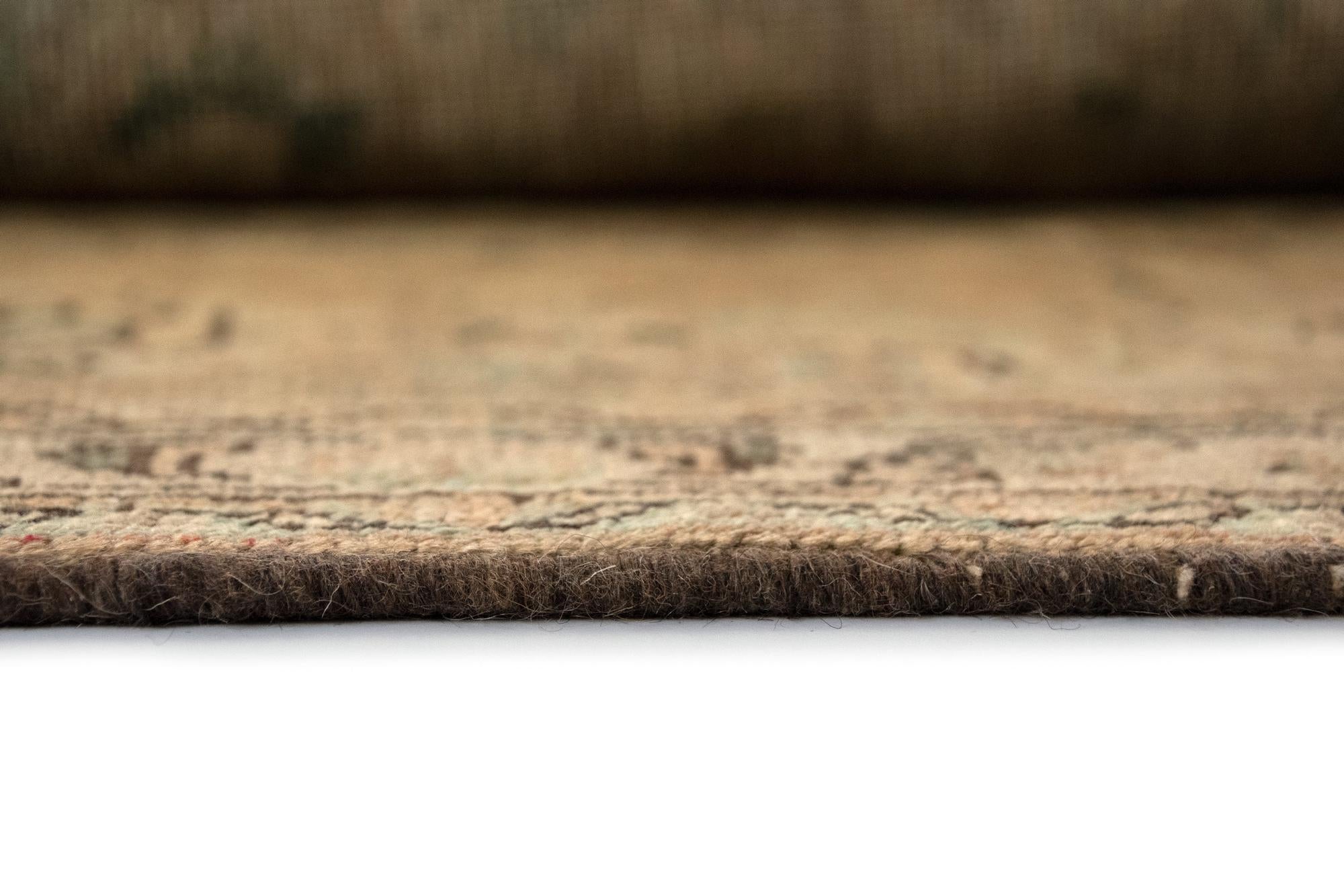 8' 6 x 11' 7 Hand Knotted Sarough Persian Wool Rug