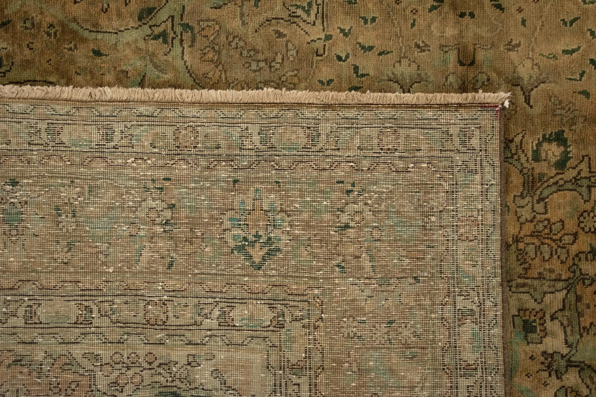 8' 6 x 11' 7 Hand Knotted Sarough Persian Wool Rug