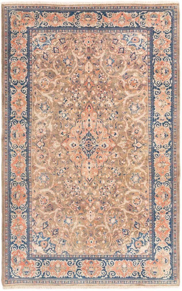 4' 4 x 7' 1 Sarough Rug