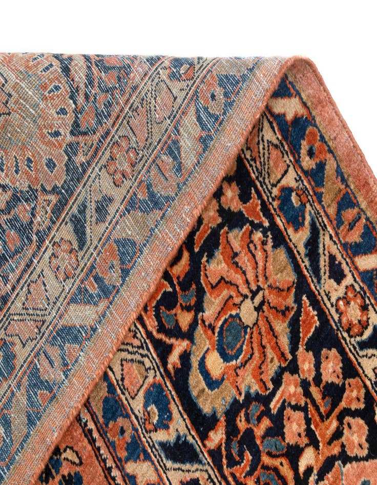 Detail image of 9' 4 x 11' 6 Sarouk Wool Rug