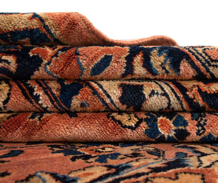 9' 4 x 11' 6 Sarouk Wool Rug