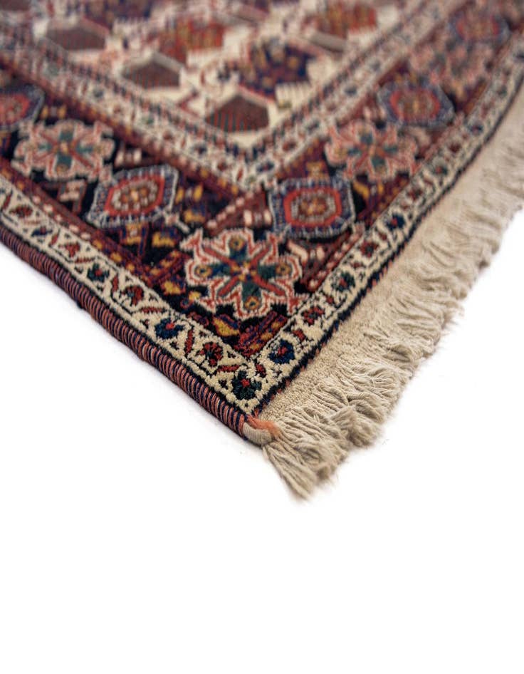 Detail image of 4' 11 x 6' 5  Hand Knotted Shahrebabek Wool Rug
