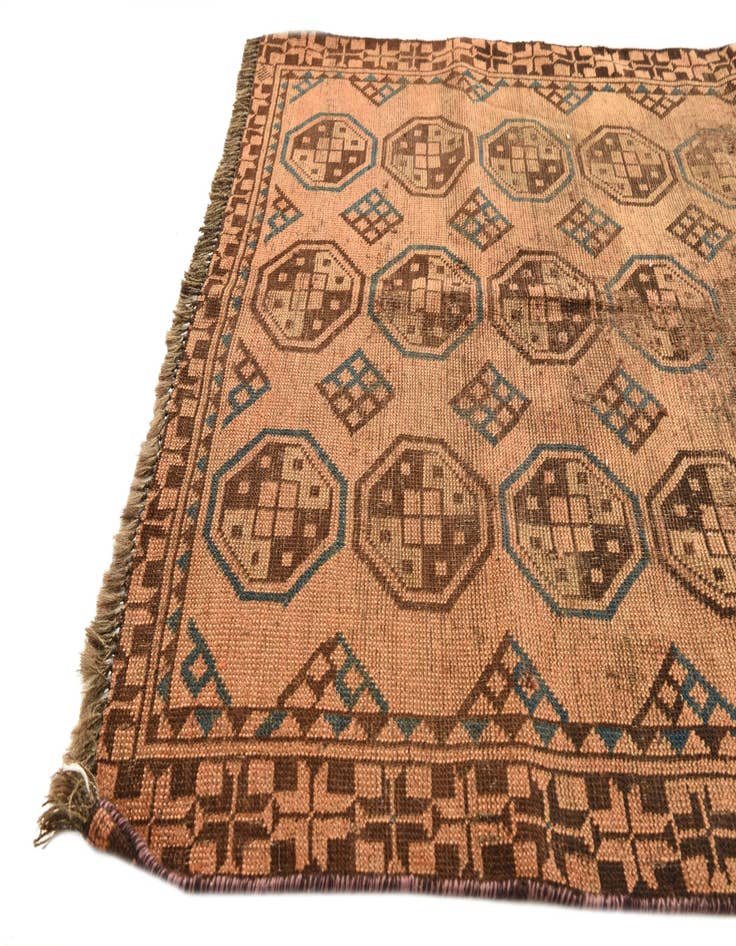 Detail image of 3' x 5' 3  Hand Knotted Shiraz Persian Wool Rug