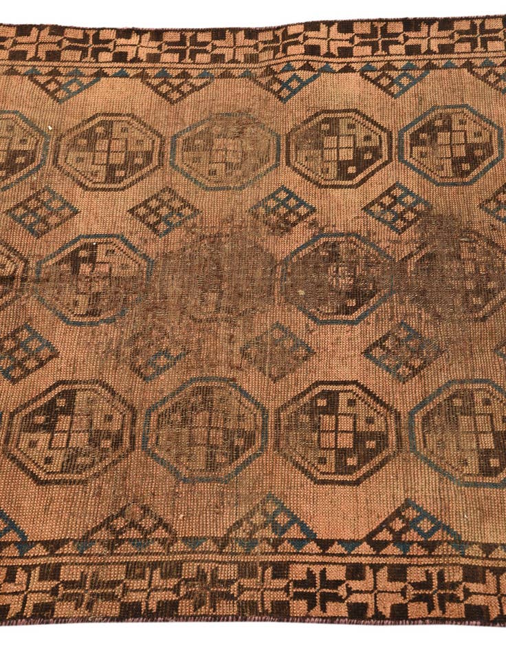 Detail image of 3' x 5' 3  Hand Knotted Shiraz Persian Wool Rug