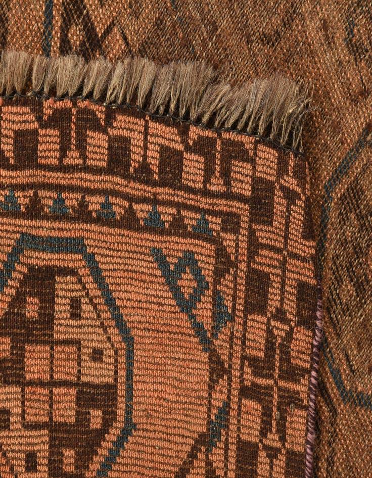 Detail image of 3' x 5' 3  Hand Knotted Shiraz Persian Wool Rug