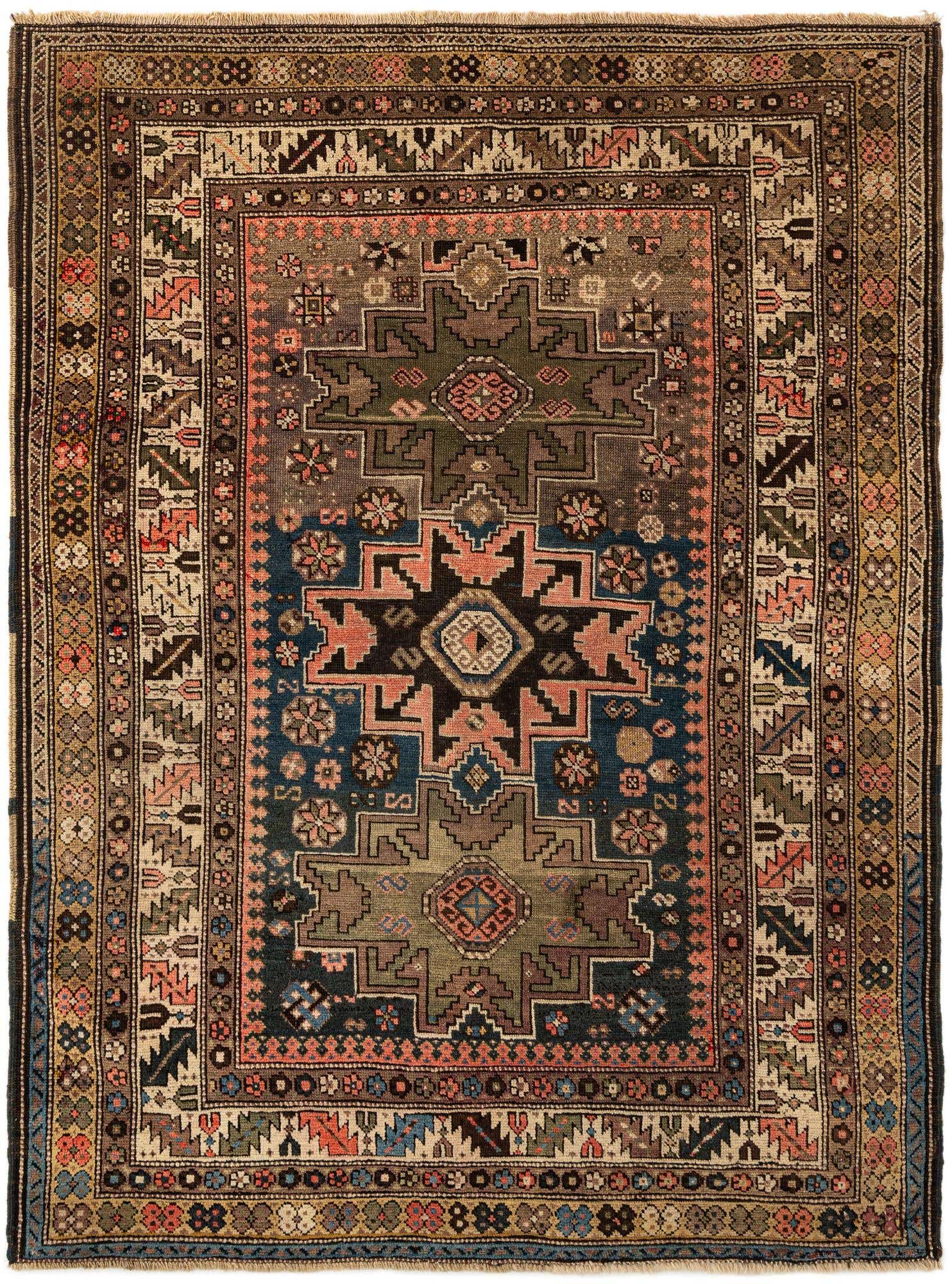 4' 1 x 5' 5 Shirvan Rug