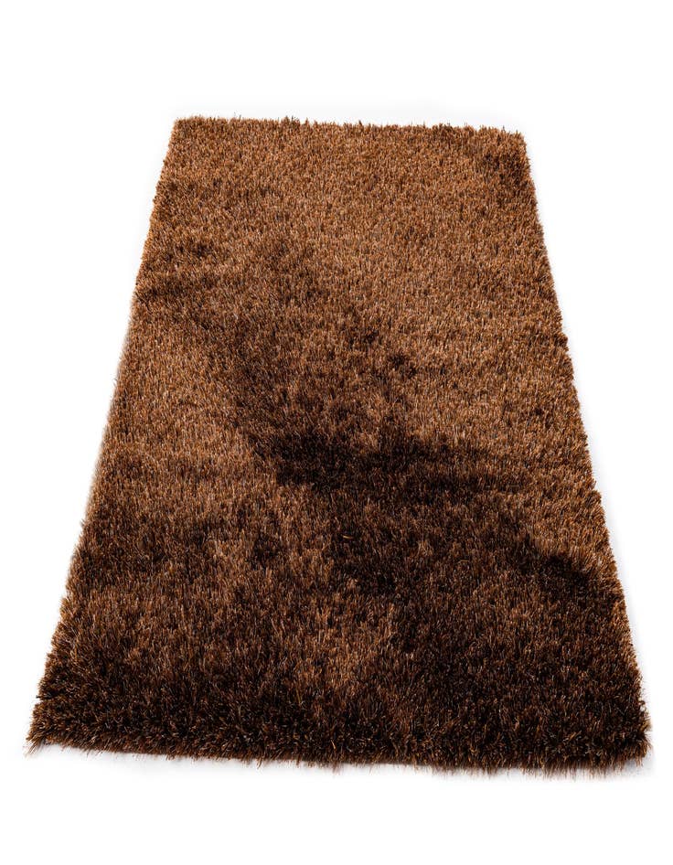 Detail image of 5' x 6' 8  Hand Knotted Solid Shag Rug