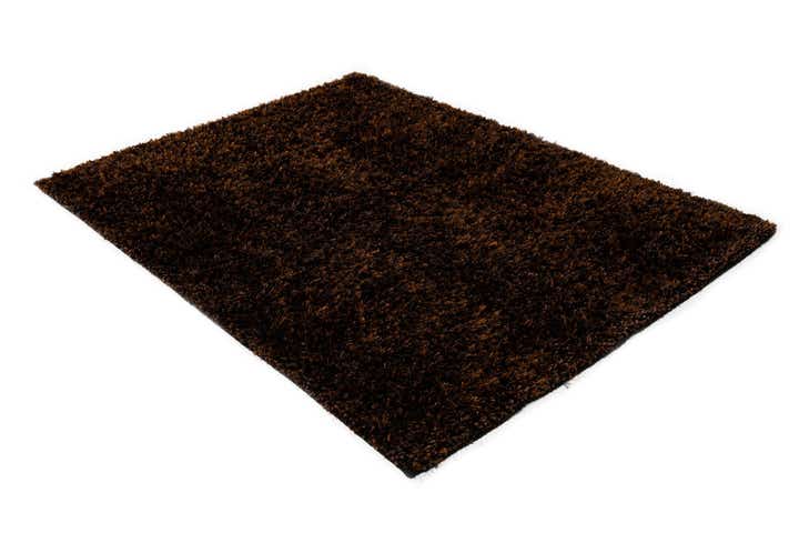 5' x 6' 10 Hand Knotted Solid Shag Rug