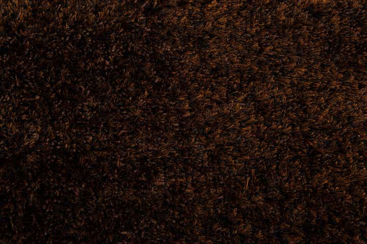 5' x 6' 10 Hand Knotted Solid Shag Rug