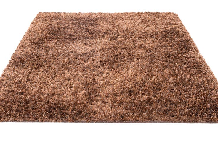 Detail image of 5' 2 x 6' 7 Hand Knotted Solid Shag Rug