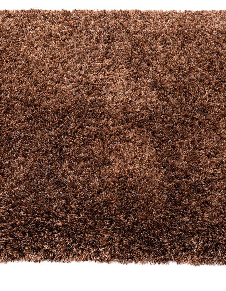 Detail image of 5' 2 x 6' 7  Hand Knotted Solid Shag Rug