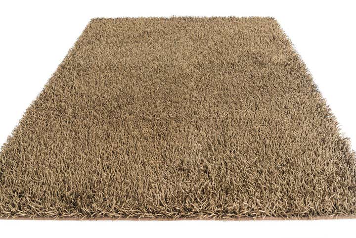 5' 2 x 6' 8 Hand Knotted Solid Shag Oriental Rug