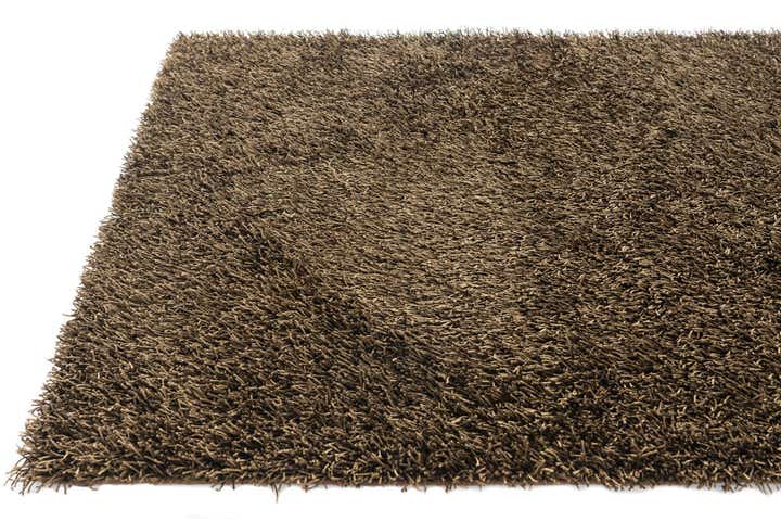 5' 2 x 6' 8 Hand Knotted Solid Shag Oriental Rug