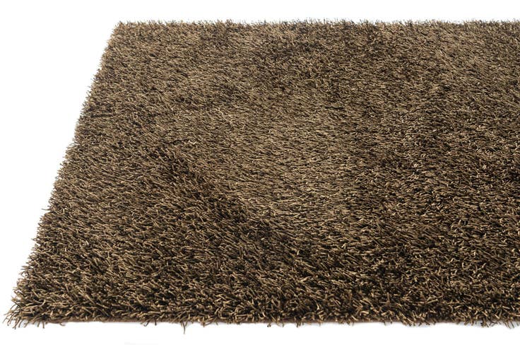 Detail image of 5' 2 x 6' 8 Hand Knotted Solid Shag Oriental Rug