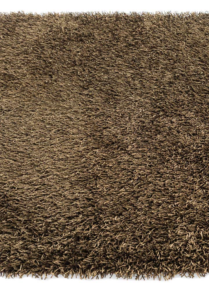 5' 2 x 6' 8 Hand Knotted Solid Shag Oriental Rug