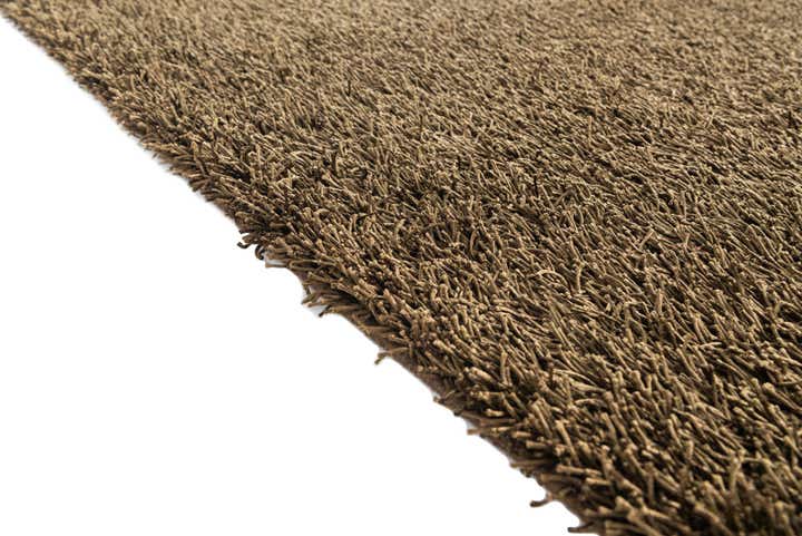 5' 2 x 6' 8 Hand Knotted Solid Shag Oriental Rug