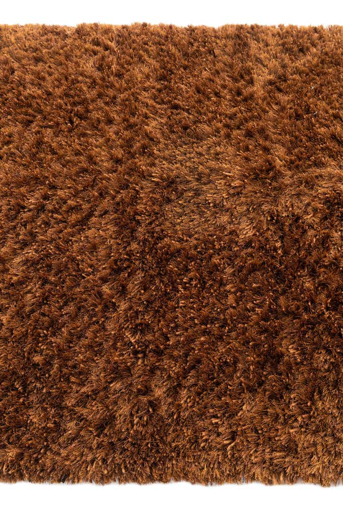 4' 10 x 6' 9 Hand Knotted Solid Shag Oriental Rug