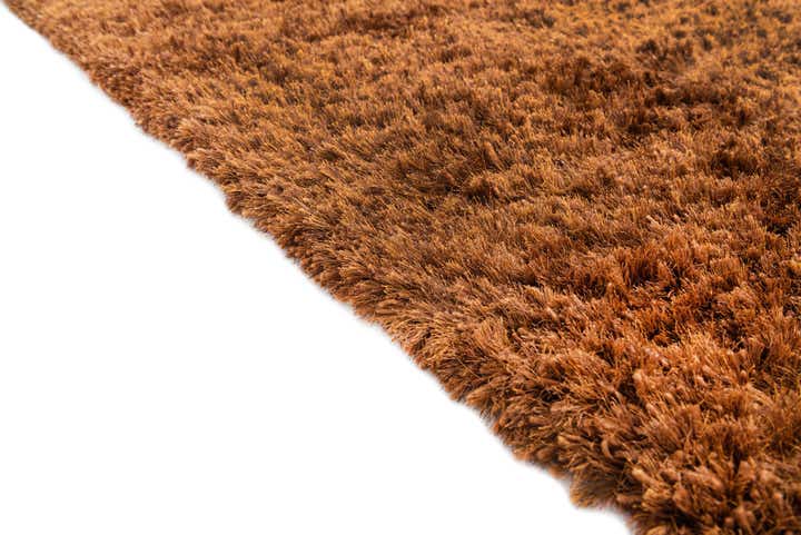 4' 10 x 6' 9 Hand Knotted Solid Shag Oriental Rug