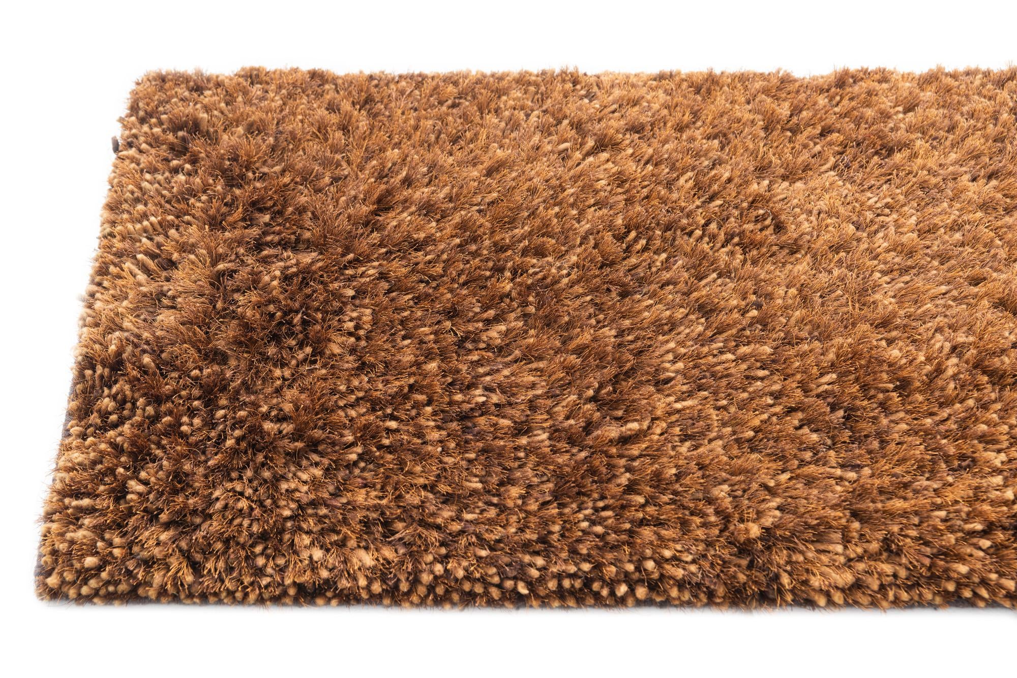 2' 5 x 5' Solid Shag Rug