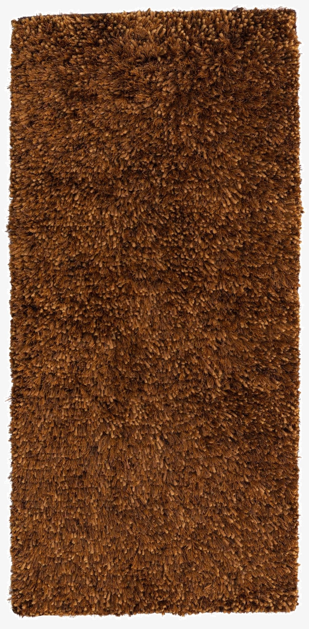 2' 5 x 5' Solid Shag Rug