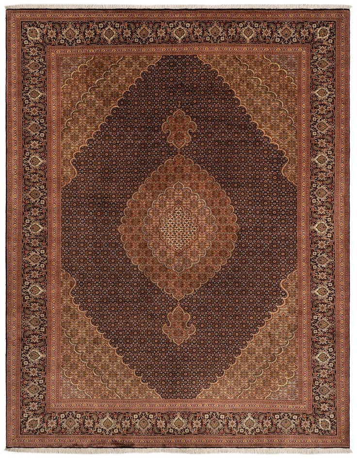 Detail image of 6' 9 x 9' 10 Tabriz Mahi Rug