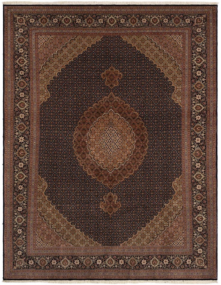 Detail image of 6' 10 x 9' 11 Tabriz Mahi Rug