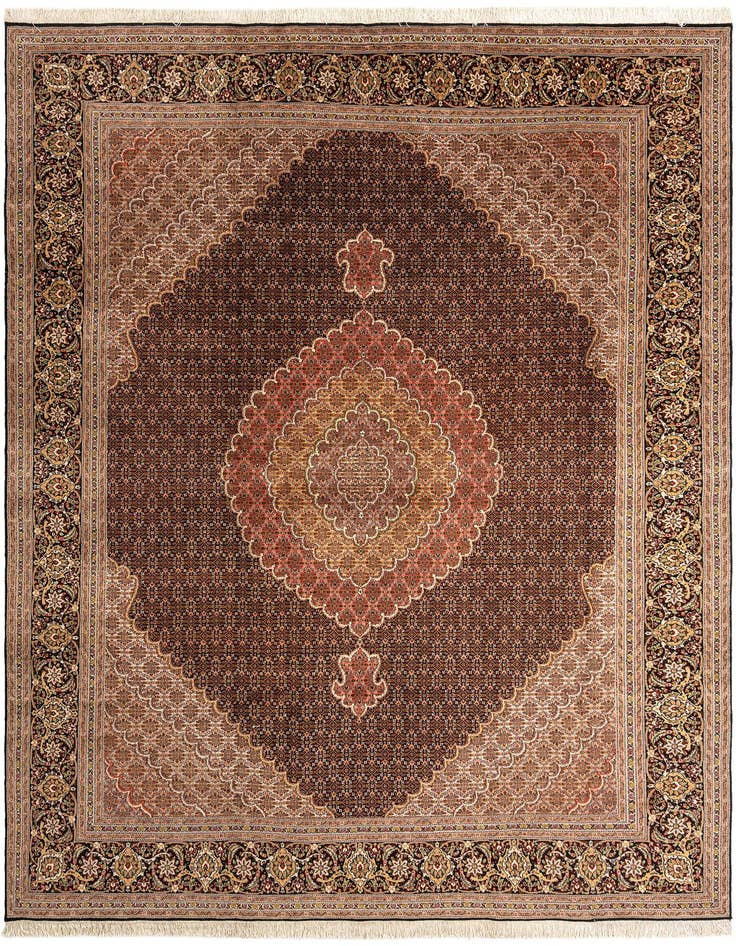 Detail image of 9' 10 x 12' 10 Tabriz Mahi Rug